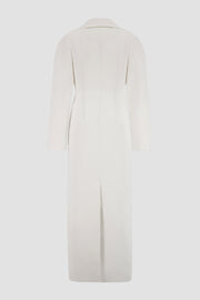 Bonded Crepe Hourglass Coat