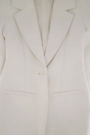 Bonded Crepe Hourglass Coat